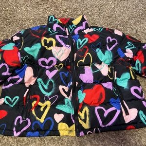 Justice heart jacket